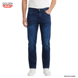 Pantalón de mezclilla American Golden azul marino para hombre venta por mayoreo Golden Level