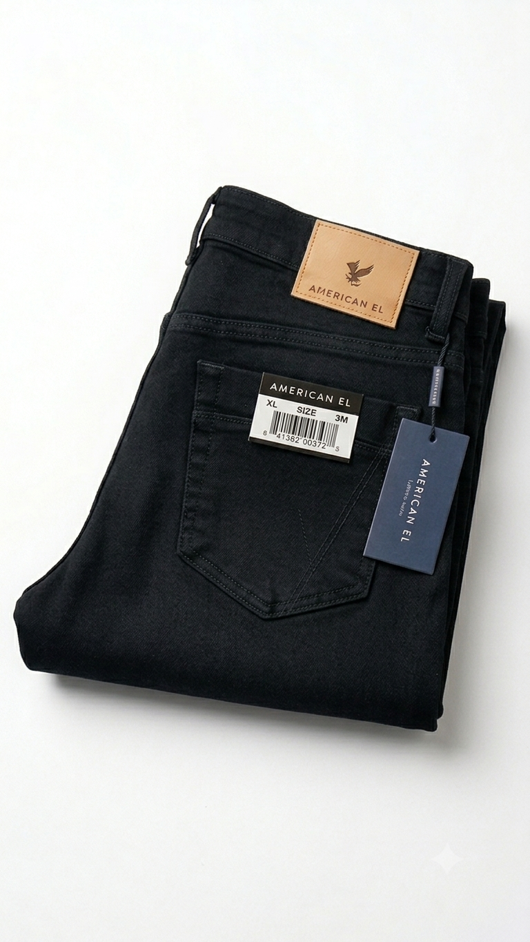 Pantalón American Golden Negro - Image 2